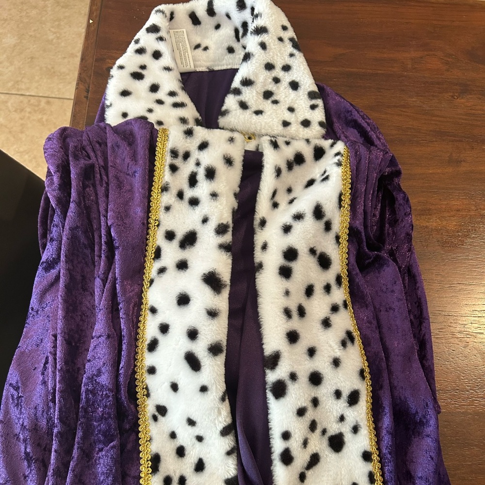 Halloween costume Queen one size robe